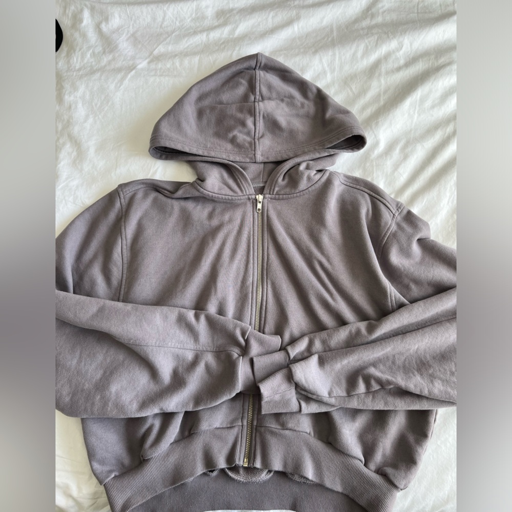 ALO Yoga Sweet Escape Hoodie in light purple